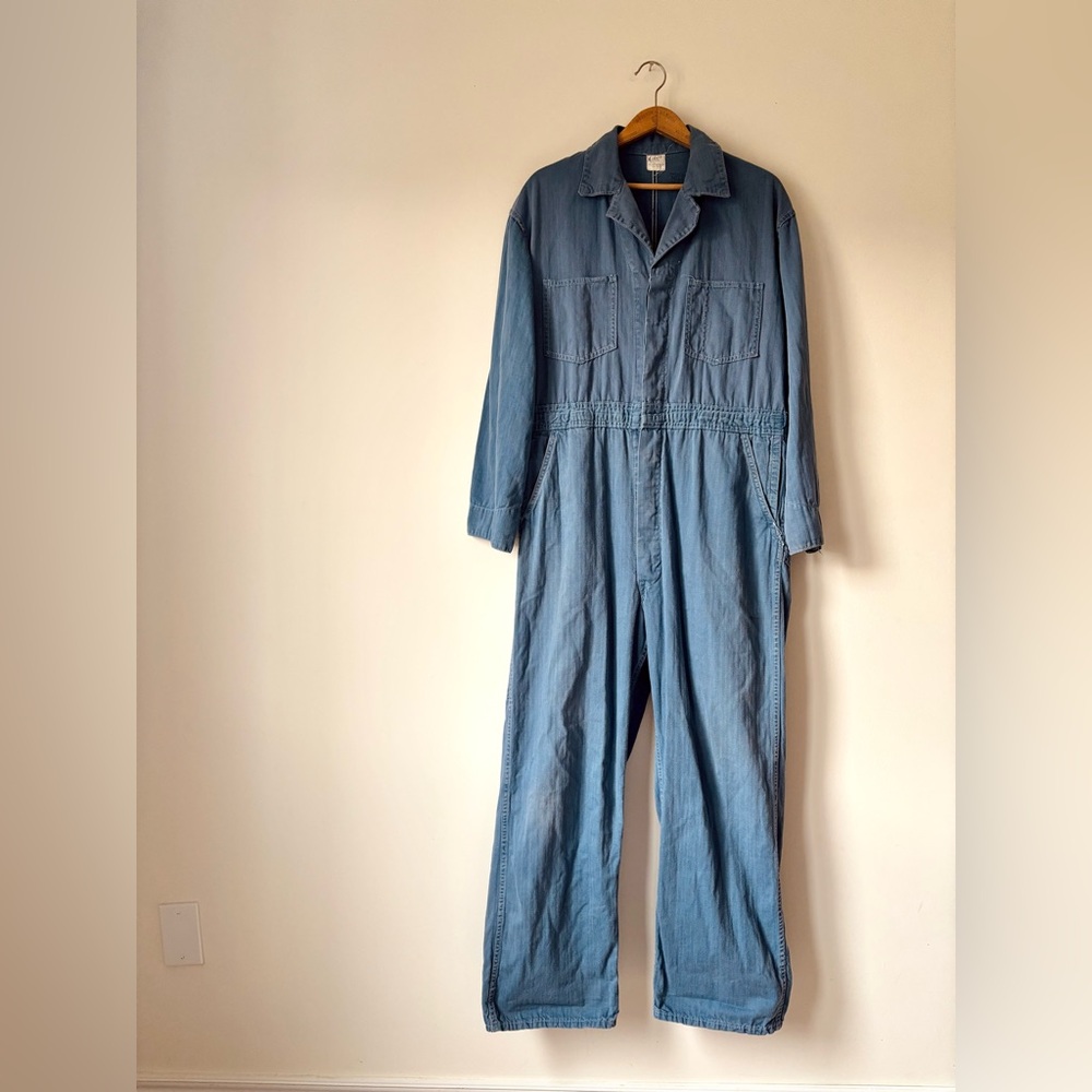 1950/60’s HBT Made In USA Coveralls